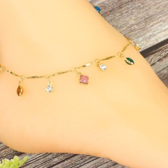 "Elegant Handmade Anklet – Delicate Jewelry for Women, MAR091817 - Picture 6 of 10